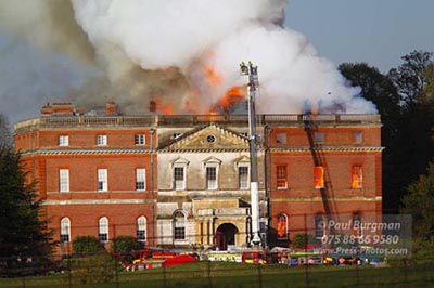 Clandon House Fire